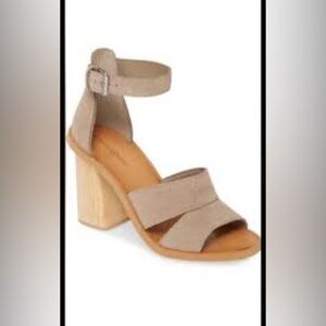 Treasure & Bond “Audrey / Leah” Suede Ankle-Tie Sandals Heels NWOB